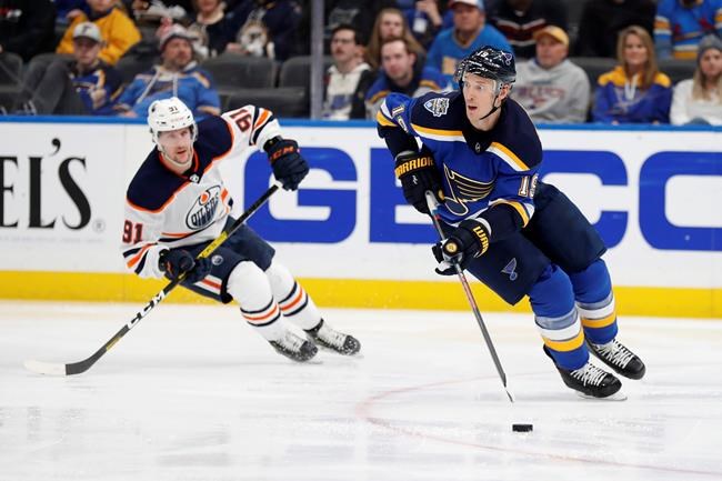 Blues D Bouwmeester back in St. Louis, continuing to recover from cardiac episode | iNFOnews.ca Blues D Bouwmeester back in St. Louis, continuing to recover from cardiac episode | iNFOnews.ca