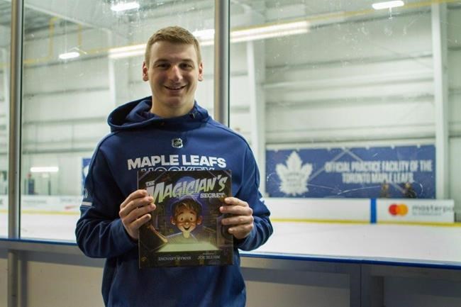 Maple Leaf winger Zach Hyman writes the book on the power of imagination | iNFOnews.ca