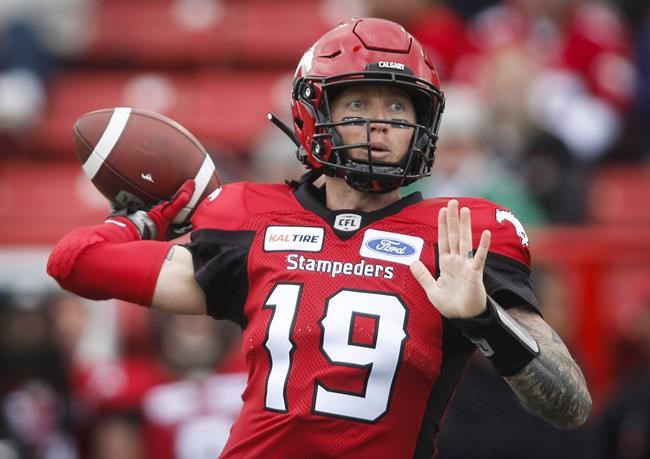 Veteran quarterback Bo Levi Mitchell resumes practising with Calgary Stampeders | iNFOnews.ca