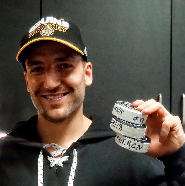 Bruins' Bergeron, Leafs' Rielly, Canes' Aho named NHL's three stars of the week | iNFOnews.ca Bruins' Bergeron, Leafs' Rielly, Canes' Aho named NHL's three stars of the week | iNFOnews.ca