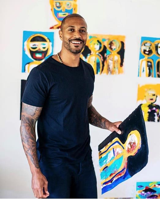 Ex-NFLer Poli-Dixon finds new career in fine art after brief stop in reality TV | iNFOnews.ca