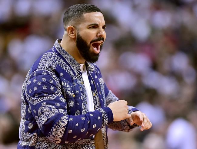In a nod to the '90s, Drake dons 'Breaker High' sweatshirt at Raptors game | iNFOnews.ca In a nod to the '90s, Drake dons 'Breaker High' sweatshirt at Raptors game | iNFOnews.ca