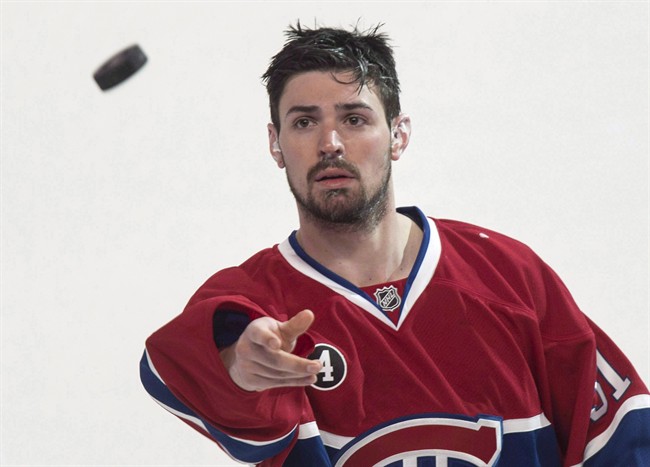 Reigning league MVP Carey Price resumes practising with Canadiens | iNFOnews.ca CP35371552