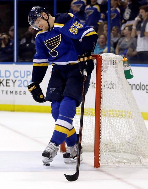 Rookie Blues defenceman forges unlikely path, from unranked to big-time NHL role | iNFOnews.ca