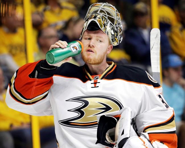 Leafs land Andersen from Ducks; agree to terms on 5-year-deal with hopeful No. 1 | iNFOnews.ca