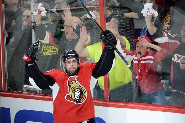 Sens' playoff push gets unexpected boost with return of forward MacArthur | iNFOnews.ca