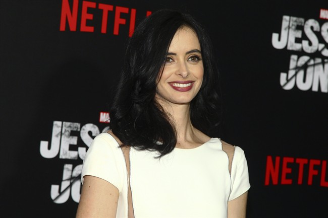 Q&A: Krysten Ritter on scoring junkie roles, playing superhero 'Jessica Jones' | iNFOnews.ca CP35371105