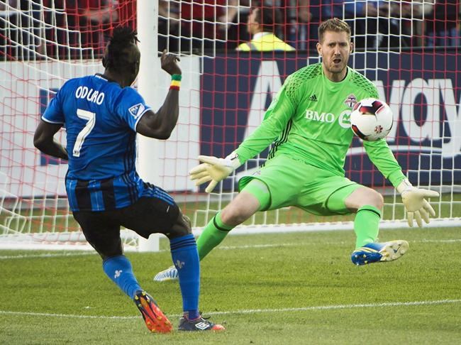 Toronto FC goalkeeper says players are keeping up with U.S. election | iNFOnews.ca CP649975817