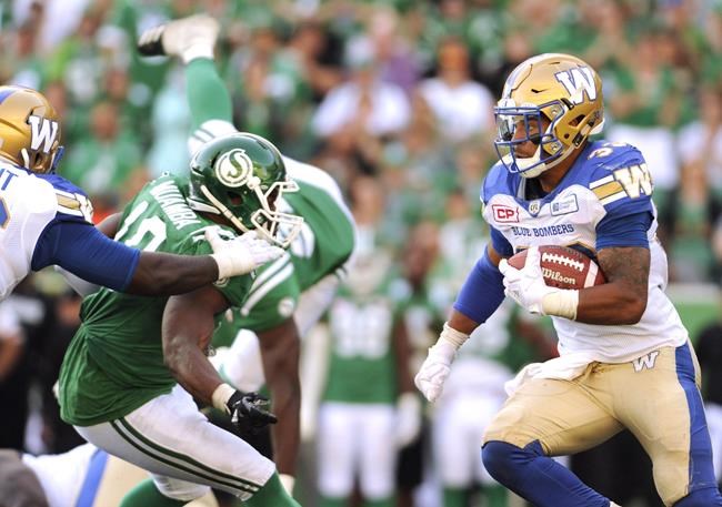 Blue Bombers, Roughriders look to put controversies aside in Banjo Bowl rematch | iNFOnews.ca