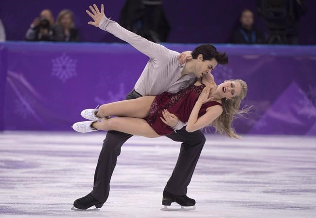 Weaver, Poje return to competition after fall spent on Thank You Canada Tour | iNFOnews.ca