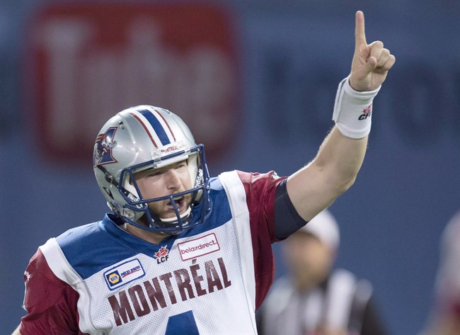 Alouettes quarterback carousel takes another turn as Marsh starts against Lions | iNFOnews.ca CP34424356