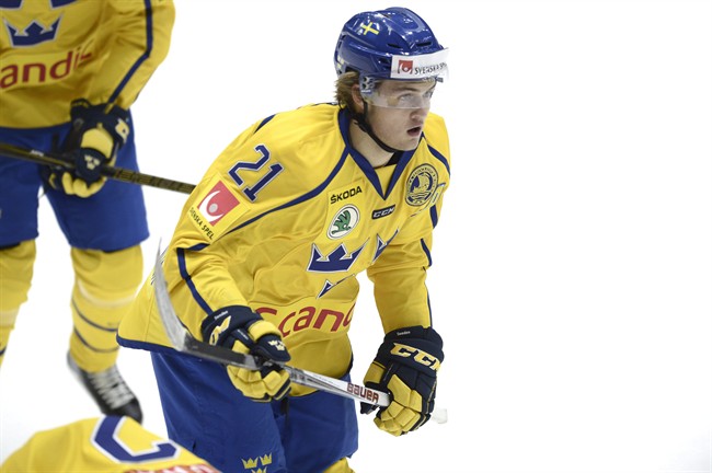 Maple Leafs prospect William Nylander out for Sweden at world juniors | iNFOnews.ca CP35881895