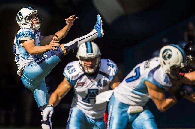 Toronto Argos re-sign kicker/punter Waters and defensive back T.J Heath | iNFOnews.ca