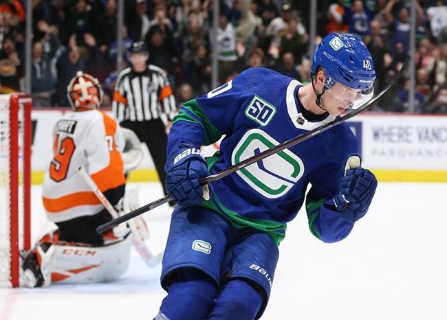 Canucks C Pettersson, Caps LW Vrana, Oilers G Smith named stars of the week | iNFOnews.ca