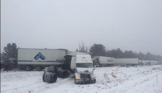 One dead, 28 sent to hospital in Highway 401 pile-up east of Toronto | iNFOnews.ca