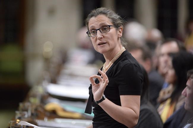Liberals to lay out foreign policy next month; Freeland calls it 'canola' plan | iNFOnews.ca