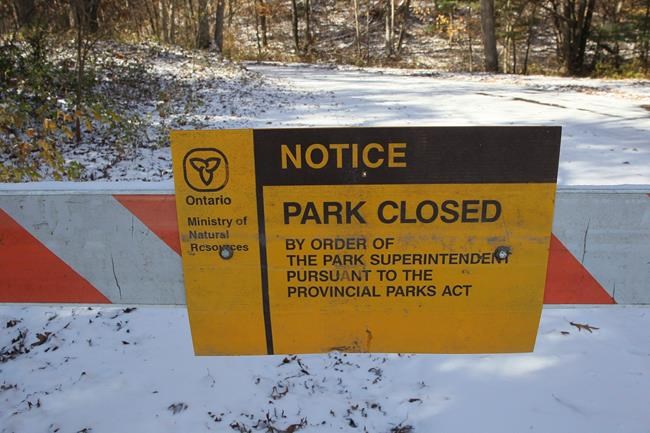 Talks aimed at resolving issue that closed Ontario provincial park continue: MNR | iNFOnews.ca
