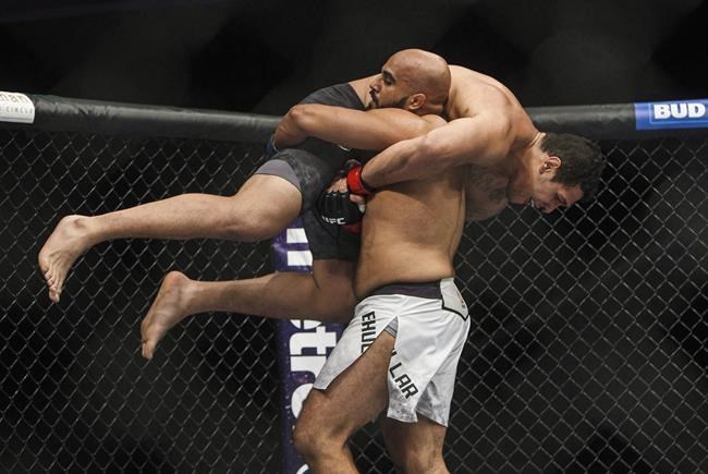 Former Canadian Olympic wrestler savours life as a heavyweight in the UFC | iNFOnews.ca