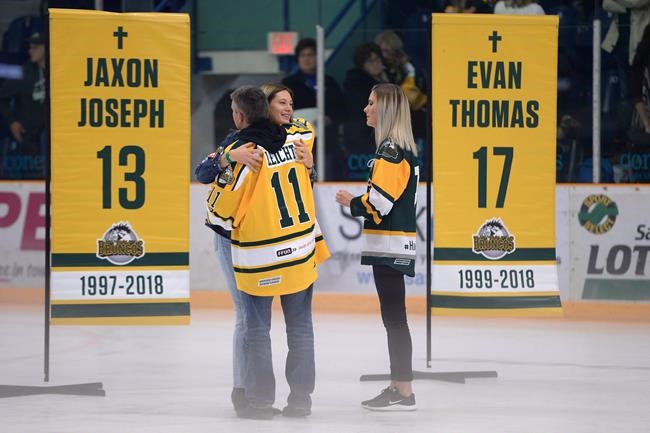 Alberta city honouring four Humboldt Broncos players close to fundraising goal | iNFOnews.ca