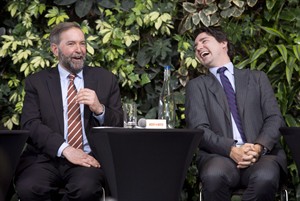 NDP Leader Tom Mulcair remains open to Liberal alliance to knock out Tories | iNFOnews.ca CP32328216