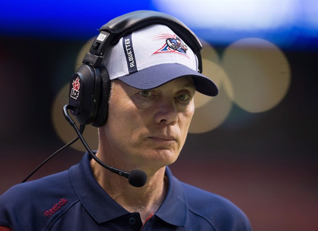 Alouettes fire Tom Higgins, Jim Popp to take over as head coach | iNFOnews.ca CP34283572