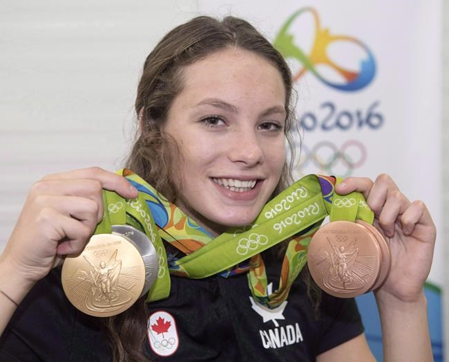 Swimmer Penny Oleksiak wins Lou Marsh Trophy as Canada's top athlete | iNFOnews.ca