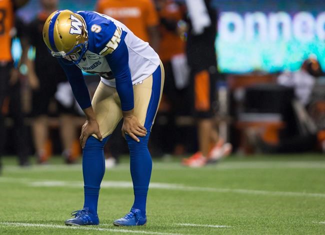 Pending free-agent kicker Medlock weighing all his options after Bombers loss to Esks | iNFOnews.ca Pending free-agent kicker Medlock weighing all his options after Bombers loss to Esks | iNFOnews.ca