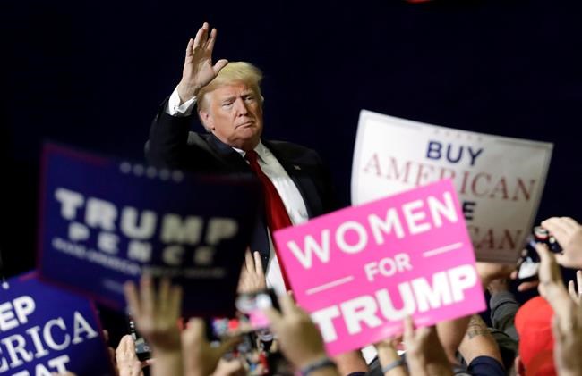 On eve of U.S. midterms, not all women are mobilized against Trump | iNFOnews.ca CP396749864