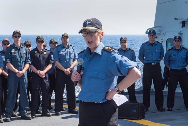 Canadian officer first woman to command standing NATO naval group | iNFOnews.ca