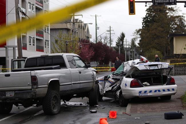 Man drunk and speeding before crash that killed B.C. Mountie: Crown | iNFOnews.ca