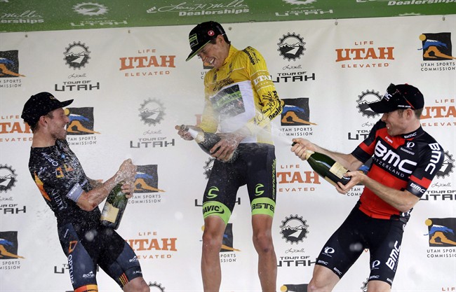 Former Canadian distance runner Michael Woods making waves on pro cycling circuit | iNFOnews.ca CP36417413
