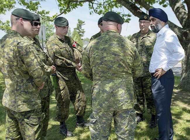Injured troops will stay in uniform until pension, vet benefits in place: Sajjan | iNFOnews.ca