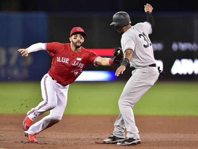 Blue Jays second baseman Devon Travis undergoes procedure to clean up knee | iNFOnews.ca
