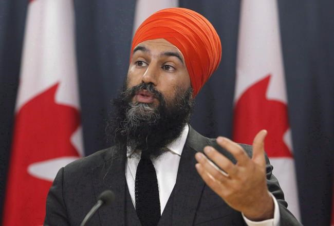 Amid rally controversy, NDP's Singh rejects terrorism, preaches 'love, courage' | iNFOnews.ca CP989831344