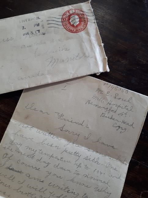 'Really special:' Antique store wants to return WW1 veteran's letter to family | iNFOnews.ca