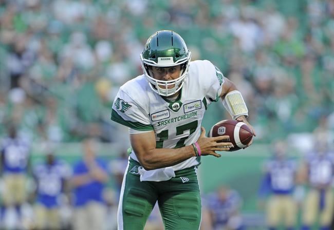 Riders quarterback Zach Collaros looking forward to return to Hamilton | iNFOnews.ca