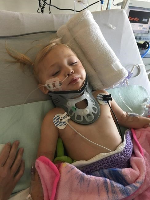 'Freak accident:' Calgary girl falls through blanket fort, paralyzed by glass | iNFOnews.ca