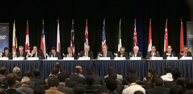 An early look at TPP text: Winners, losers, highlights of a massive trade deal | iNFOnews.ca CP35216964