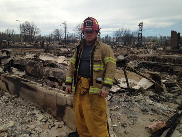 'Everything's burned:' Firefighter who lost home vows to rebuild in Fort McMurray | iNFOnews.ca