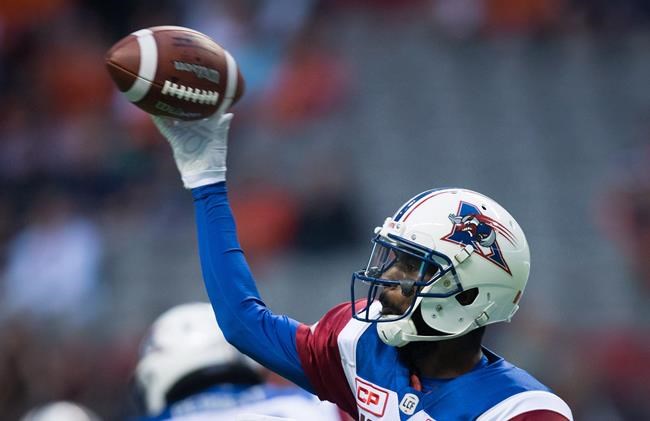 Loss of close friend latest adversity for Als quarterback Cato to overcome | iNFOnews.ca CP1995189293