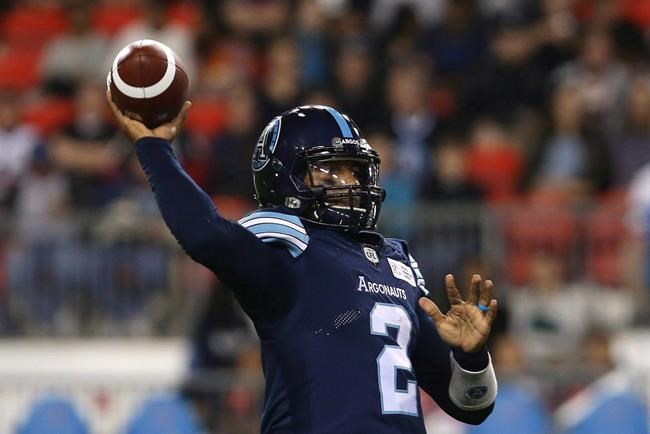 Argonauts tab back-up QB James Franklin as starter against Eskimos | iNFOnews.ca