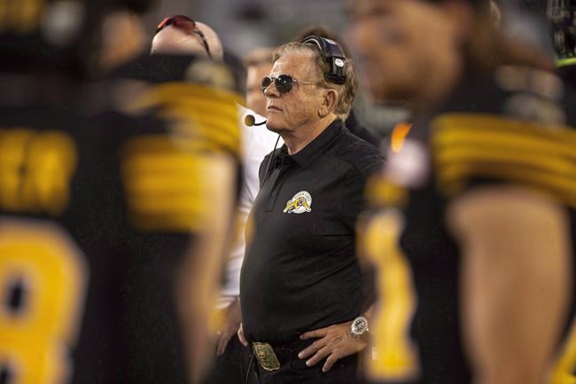 Hamilton Tiger-Cats defensive co-ordinator Jerry Glanville steps down | iNFOnews.ca CP1689634733