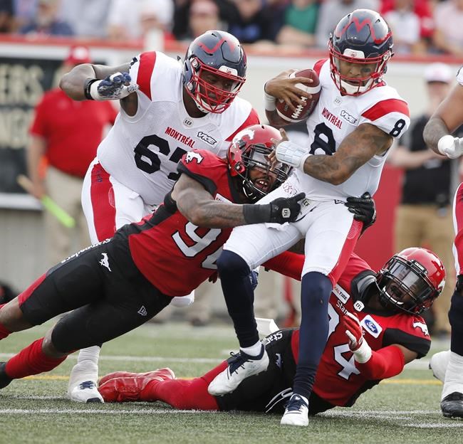 Calgary Stampeders, Montreal Alouettes put heated encounter behind them | iNFOnews.ca CP1637013704