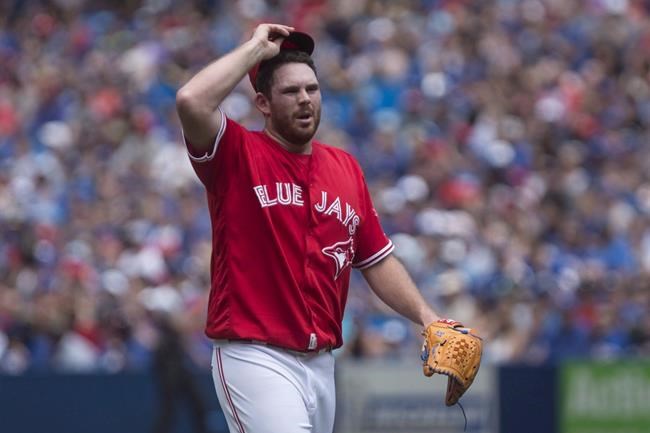 Blue Jays option Joe Biagini to triple-A, place Miguel Montero on DL | iNFOnews.ca