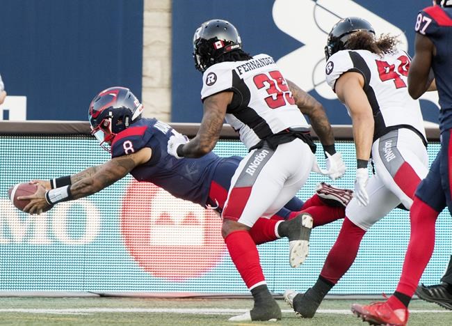 Quarterback Adams Jr., running back Stanback both resume practising with Als | iNFOnews.ca Quarterback Adams Jr., running back Stanback both resume practising with Als | iNFOnews.ca