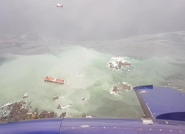 Sunken tug boat leaking diesel fuel near B.C.'s Great Bear Rainforest | iNFOnews.ca Sunken tug boat leaking diesel fuel near B.C.'s Great Bear Rainforest | iNFOnews.ca