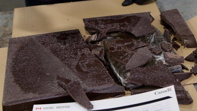 200 kilograms of hash found hidden in shipment of chocolate bars in Halifax | iNFOnews.ca 200 kilograms of hash found hidden in shipment of chocolate bars in Halifax | iNFOnews.ca