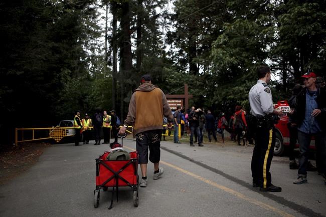Housing minister expects homeless to leave B.C. campground by Tuesday | iNFOnews.ca