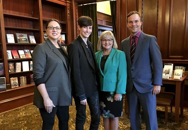 Politicians in B.C. watch supermodel's transition journey on Transgender Day | iNFOnews.ca