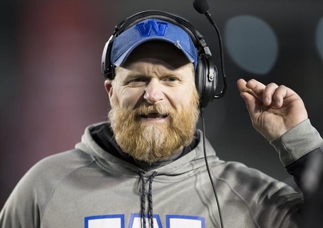 Bombers' coach has sights set on winning another Grey Cup, not repeating | iNFOnews.ca Bombers' coach has sights set on winning another Grey Cup, not repeating | iNFOnews.ca